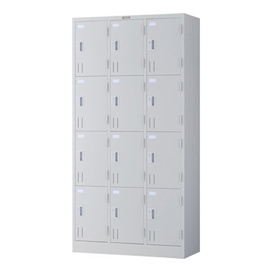 トラスコ TRUSCO 多人数用ロッカー シリンダ錠タイプ SVW12A 257-7519 (商品コード：163097)