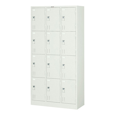 トラスコ TRUSCO 多人数用ロッカー 南京錠タイプ SVG12B 520-8840 (商品コード：163101)