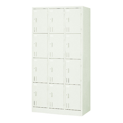 トラスコ TRUSCO 多人数用ロッカー シリンダ錠タイプ SVG12AD 454-0905 (商品コード：163102)