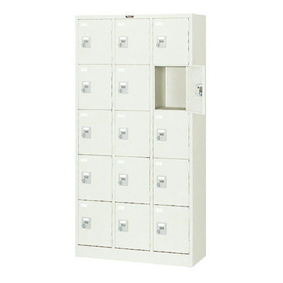 トラスコ TRUSCO 多人数ロッカー 手ぶらキー付 SVG15K 520-8963 (商品コード：163132)