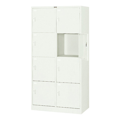 トラスコ TRUSCO 多人数ロッカー シリンダ錠式 SVG8A 520-8912 (商品コード：163136)