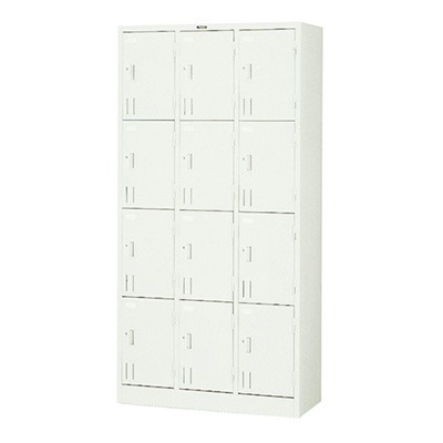 トラスコ TRUSCO 多人数ロッカー シリンダ錠式 SVG12A 520-8831 (商品コード：163139)