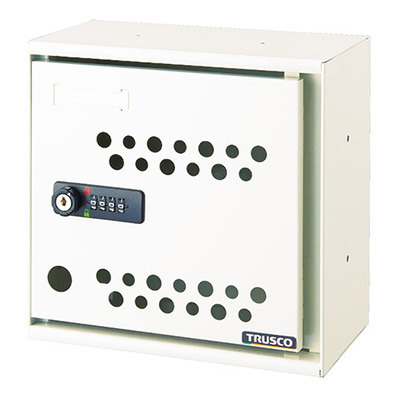 トラスコ TRUSCO 卓上預かりBOX ダイヤル錠式 ホワイト TAB-1 116-2946 (商品コード：163198)