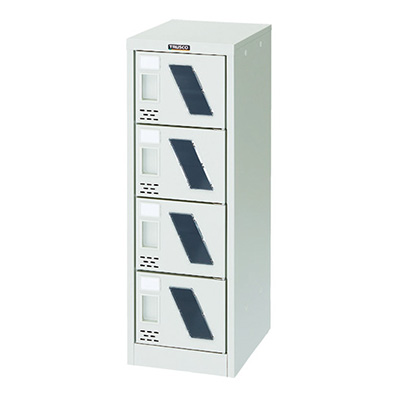 トラスコ TRUSCO シューズケース ネオグレー SC-04M 116-4701 (商品コード：163220)