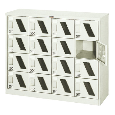 トラスコ TRUSCO シューズケース ネオグレー SC-16WM 520-9269 (商品コード：163222)