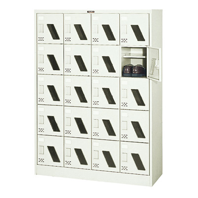 トラスコ TRUSCO シューズケース ネオグレー SC-20WM 520-9285 (商品コード：163224)