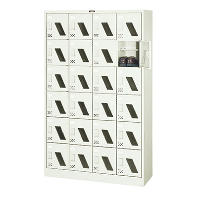 トラスコ TRUSCO シューズケース ネオグレー SC-24WM 520-9293 (商品コード：163225)