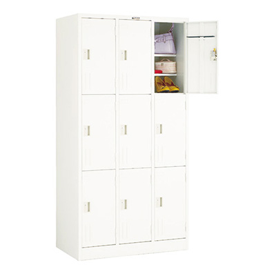 トラスコ TRUSCO 3段式シューズケース ホワイト WSV9TA 462-7610 (商品コード：163241)