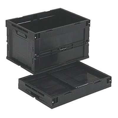 トラスコ TRUSCO 導電性折りたたみコンテナ CR-S50-EA 819-1373 (商品コード：163361)