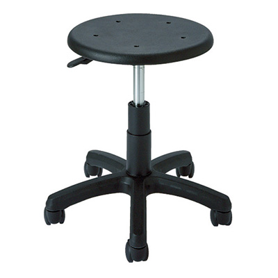 トラスコ TRUSCO 導電性作業チェア 制電タイプ DCR-30BK 116-4227 (商品コード：163363)