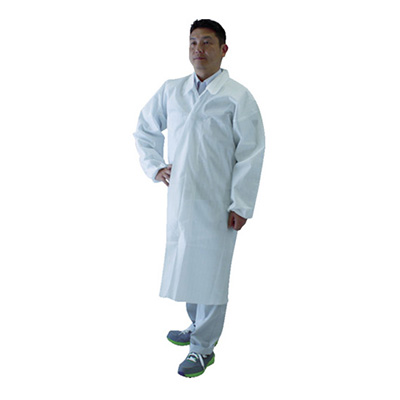 トラスコ TRUSCO エレブレイク 白衣 ホワイト TELP-H 856-4336 (商品コード：163380)