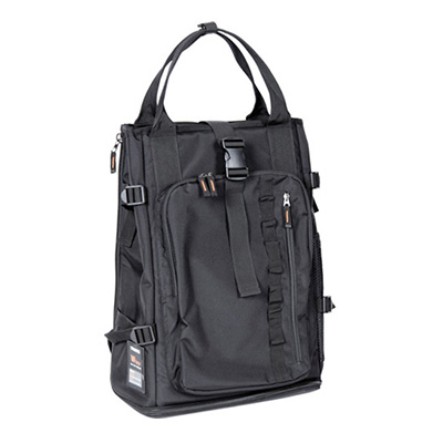 トラスコ TRUSCO 裏表ひっくり返るリュック Wフェイスリュック ブラック RESL-BK 115-1113 (商品コード：163400)