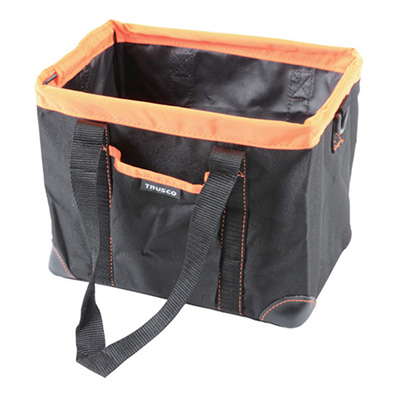 トラスコ TRUSCO 角バケツ ブラック TKB24-S 389-7711 (商品コード：163428)