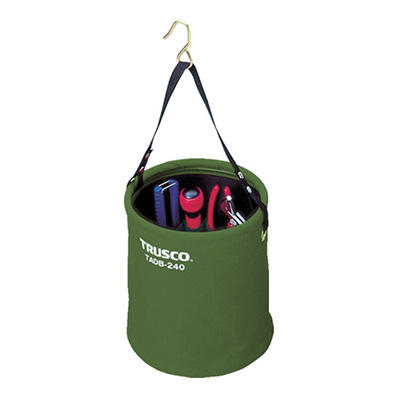 トラスコ TRUSCO 電工バケツ アタッチメント付 OD TADB-200-OD 488-0293 (商品コード：163498)