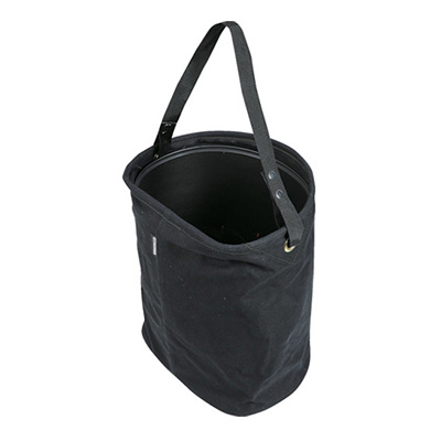 トラスコ TRUSCO D型電工バケツ 黒 TADBD35 256-9326 (商品コード：163520)