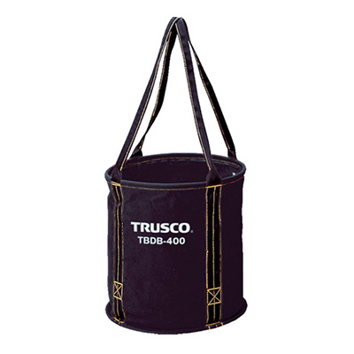 トラスコ TRUSCO 大型電光バケツ ブラック TBDB-500 449-9247 (商品コード：163529)