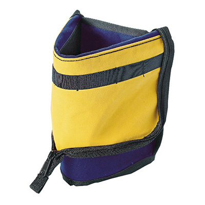 トラスコ TRUSCO 3WAT自立ツールケース KIRITS 工具立て・腰袋・ツールバッグ ネイビー×黄 T3TC-M-NV 764-8987 (商品コード：163739)