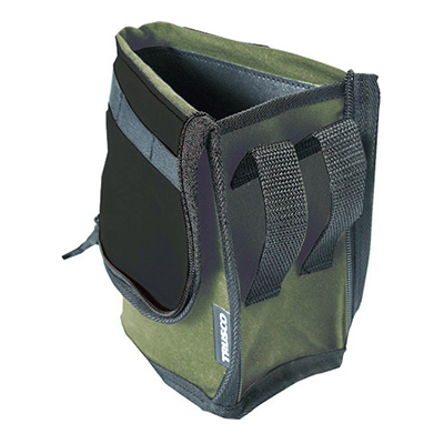 トラスコ TRUSCO 3WAT自立ツールケース KIRITS 工具立て・腰袋・ツールバッグ OD×黒 T3TC-L-OD 764-8952 (商品コード：163742)