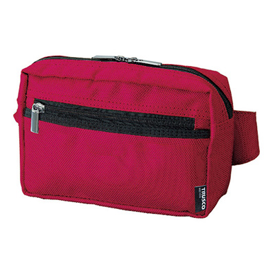 トラスコ TRUSCO コンパクトウエストポーチ レッド TC-CWP-R 392-6532 (商品コード：163749)