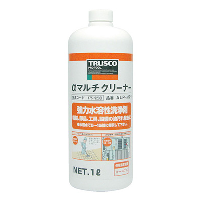 トラスコ TRUSCO 強力水溶性洗剤 「α」マルチクリーナー ALP-MP1 175-9230 (商品コード：166056)