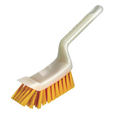 トラスコ TRUSCO スクレーパー付ブラシ （HACCP対応） SCBR-Y 381-6333 (商品コード：166207)