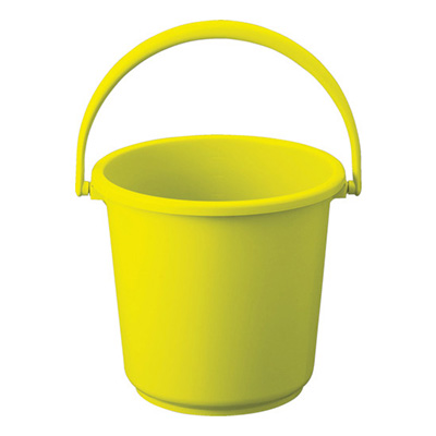 トラスコ TRUSCO PPカラーバケツ （HACCP対応） TPPB-10-Y 477-9819 (商品コード：166276)