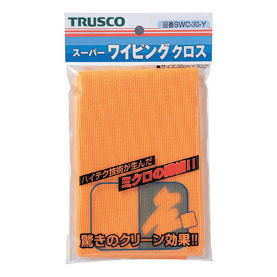 トラスコ TRUSCO 「スーパーワイピングクロス」 SWC-30-Y 219-6077 (商品コード：166346)