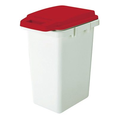 トラスコ TRUSCO 連結ワンハンドル付ペール （パッキン付） TRHPP-45-R 114-5566 (商品コード：166525)