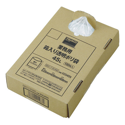 トラスコ TRUSCO 業務用ポリ袋 X0120N 488-6437 (商品コード：166568)