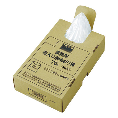 トラスコ TRUSCO 業務用ポリ袋 （超厚手タイプ） XU0070 115-3691 (商品コード：166605)