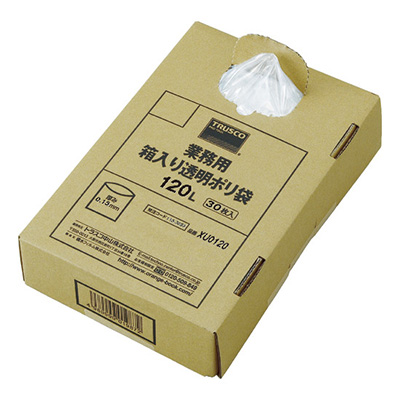 トラスコ TRUSCO 業務用ポリ袋 （超厚手タイプ） XU0120 115-3693 (商品コード：166607)