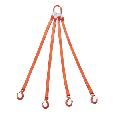 トラスコ TRUSCO 4本吊ベルトスリングセット 25mm幅×1m 1S G25-4P10-0.86 258-0319 (商品コード：168463)