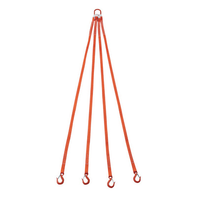 トラスコ TRUSCO 4本吊ベルトスリングセット 25mm幅×2m 1S G25-4P20-0.86 258-0320 (商品コード：168465)