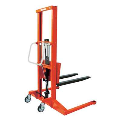 トラスコ TRUSCO コゾウリフター 足踏み油圧式 400㎏ フォーク高さ1500mm 幅広タイプ BEA-H400-15W 115-8370 (商品コード：168629)