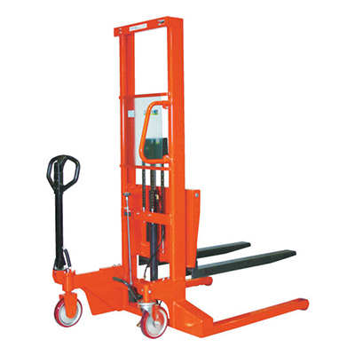 トラスコ TRUSCO コゾウリフター 足踏み油圧式 800㎏ フォーク高さ1400mm 幅広タイプ BEA-H800-14W 115-8369 (商品コード：168630)