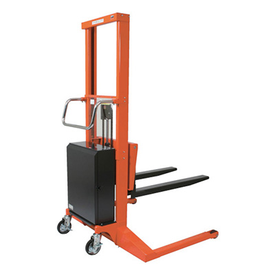 トラスコ TRUSCO コゾウリフター 電動油圧式 400㎏  フォーク高さ1200mm 幅広タイプ BEN-D400-12W 256-7179 (商品コード：168655)