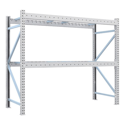 トラスコ TRUSCO 重量パレットラック1トン2300×900×H2000 2段 単体 1D-20B23-09-2 459-1330 (商品コード：168938)