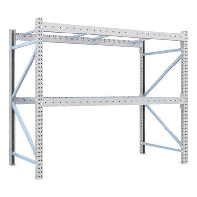 トラスコ TRUSCO 重量パレットラック1トン2300×1100×H2000 2段 単体 1D-20B23-11-2 459-1372 (商品コード：168942)