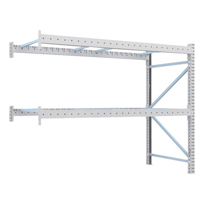トラスコ TRUSCO 重量パレットラック1トン2300×1100×H2000 2段 連結 1D-20B23-11-2B 459-1381 (商品コード：168943)