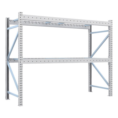 トラスコ TRUSCO 重量パレットラック1トン2500×900×H2000 2段 単体 1D-20B25-09-2 459-1399 (商品コード：168944)