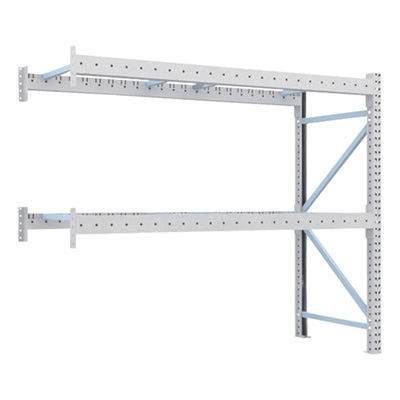 トラスコ TRUSCO 重量パレットラック1トン2500×900×H2000 2段 連結 1D-20B25-09-2B 459-1402 (商品コード：168945)