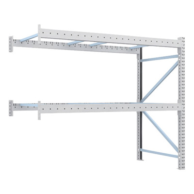 トラスコ TRUSCO 重量パレットラック1トン2500×1100×H2000 2段 連結 1D-20B25-11-2B 459-1445 (商品コード：168949)