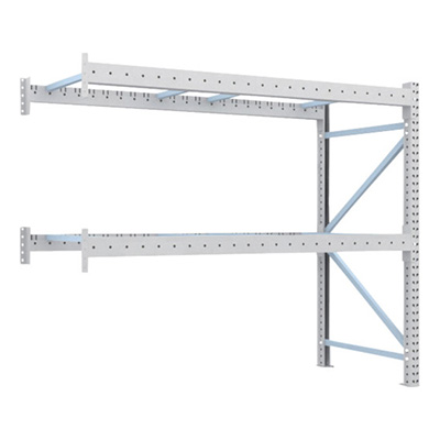 トラスコ TRUSCO 重量パレットラック2トン2300×1000×H2000 2段 連結 2D-20B23-10-2B 459-1844 (商品コード：168953)