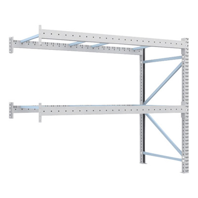 トラスコ TRUSCO 重量パレットラック2トン2300×1100×H2000 2段 連結 2D-20B23-11-2B 459-1861 (商品コード：168955)