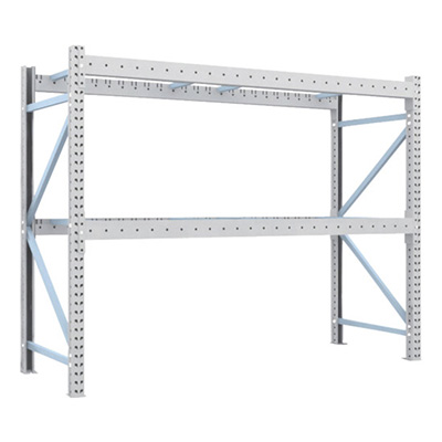 トラスコ TRUSCO 重量パレットラック2トン2500×900×H2000 2段 単体 2D-20B25-09-2 459-1879 (商品コード：168956)