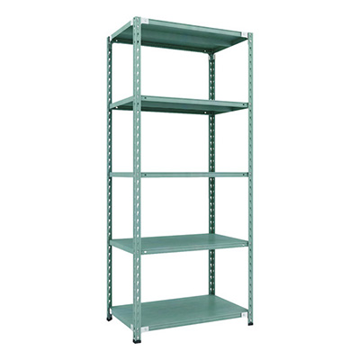トラスコ TRUSCO CB型セミボルトレス軽量棚 900×600×H21005段 グリーン CB-7365-GN 115-5208 (商品コード：169426)