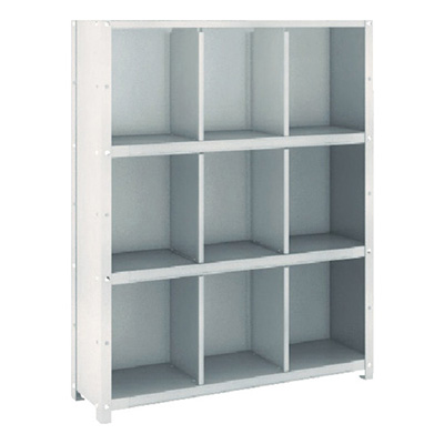 トラスコ TRUSCO KC型区分棚コボレ止めなし 889×264×H1102 3列3段 KC-3031 504-1279 (商品コード：169738)