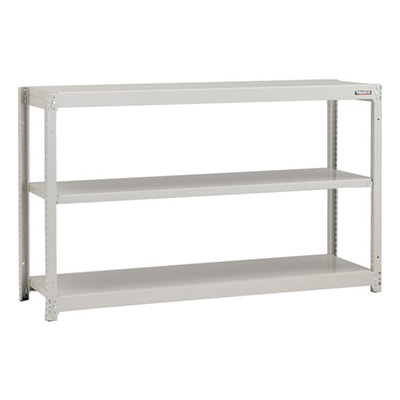 トラスコ TRUSCO スチールラック M1.5型軽中量棚 1160×445×H900 3段単体 ネオグレー M1.5-3443 538-5966 (商品コード：169920)
