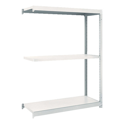 トラスコ TRUSCO スチールラック M1.5型軽中量棚 1160×295×1200 3段連結 ネオグレー M1.5-4433B 511-4454 (商品コード：169949)