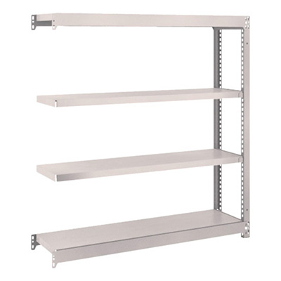 トラスコ TRUSCO スチールラック M1.5型 W1160×D295×H1200 4段 連結 ネオグレー M1.5-4434B 508-4482 (商品コード：169951)